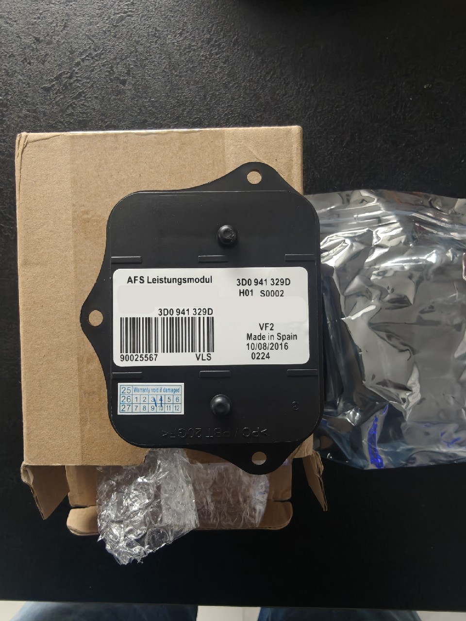 МОДУЛЬ ПОВОРОТА AFS БЛОК КЕРУВАННЯ СВІТЛА VW 3D0941329D GOLF 7 