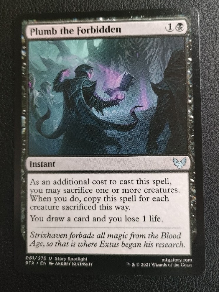 Plumb the Forbidden karta MTG Marki Kup teraz na Allegro Lokalnie