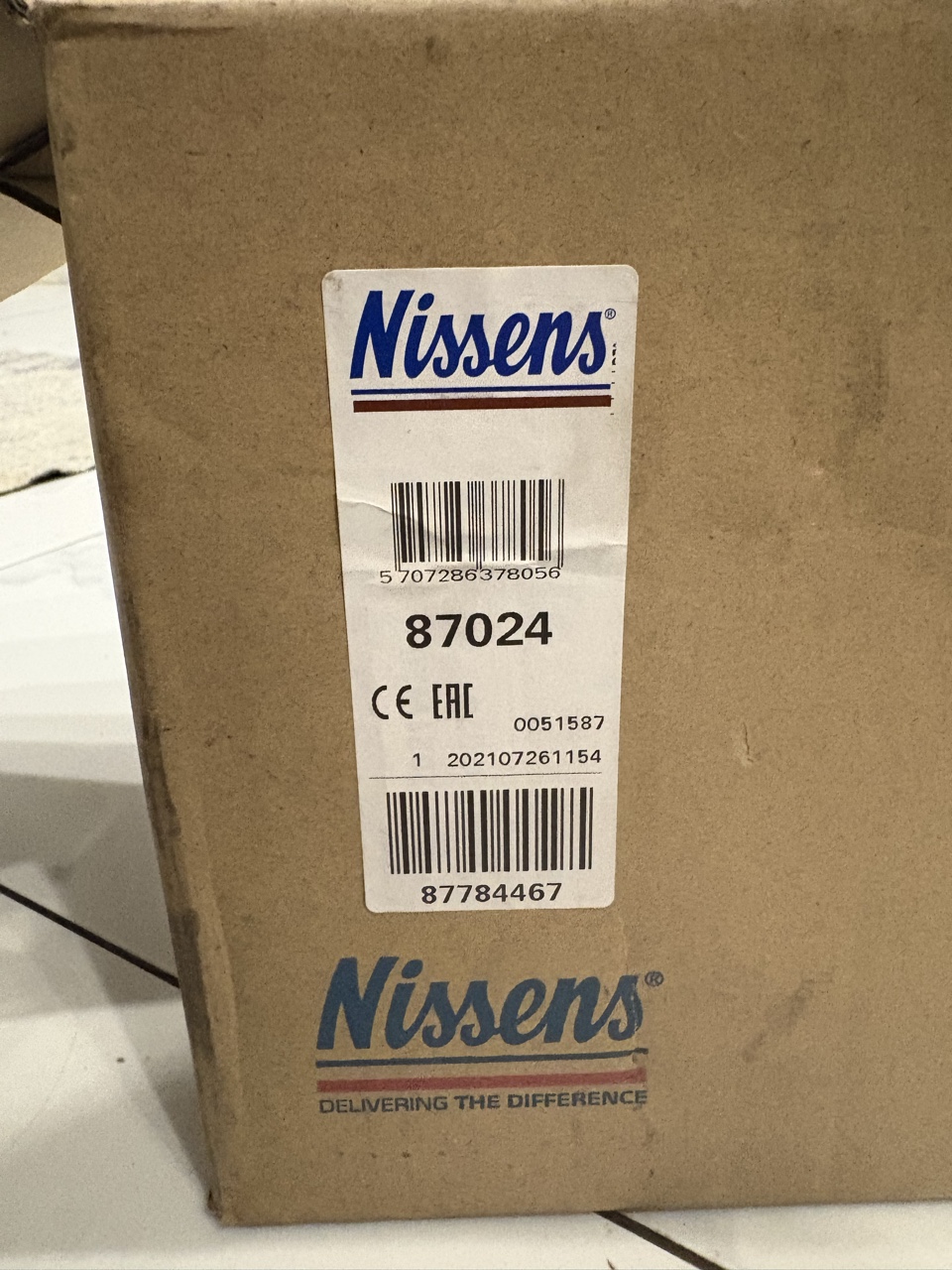ВЕНТИЛЯТОР NISSENS 87024 OPEL NISSAN RENAULT 