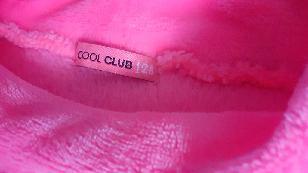 Zdjęcie oferty: Bluza, sweterek różowy CoolClub r.128