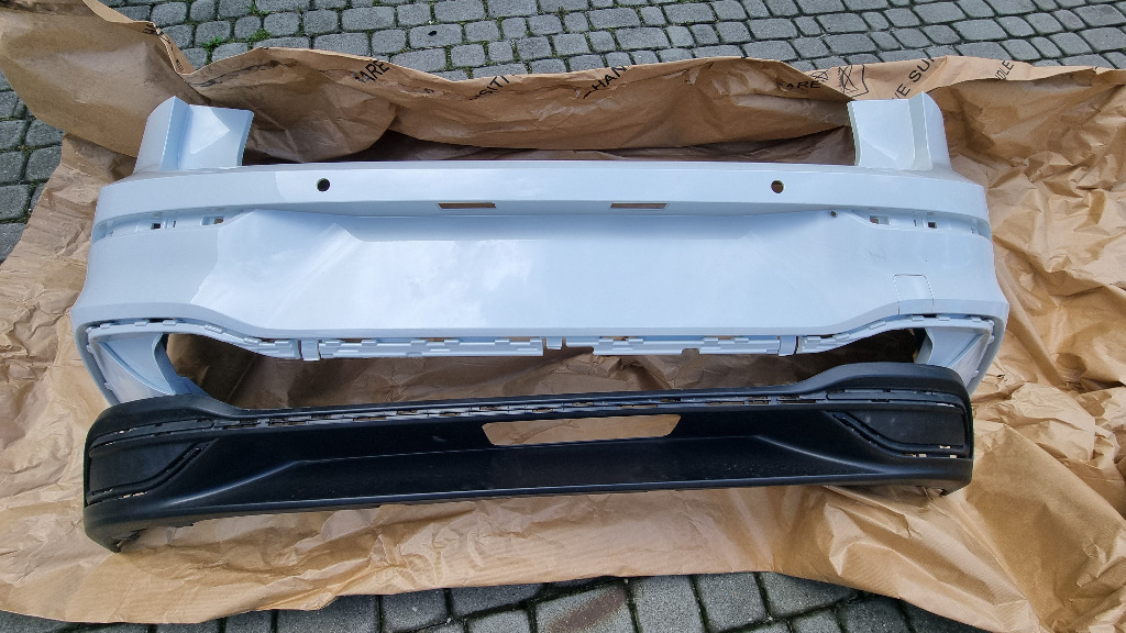 VOLKSWAGEN VW GOLF 8 VIII ХЕТЧБЕК БАМПЕР ЗАД 6XPDC LOK1 0K1 БІЛИЙ 