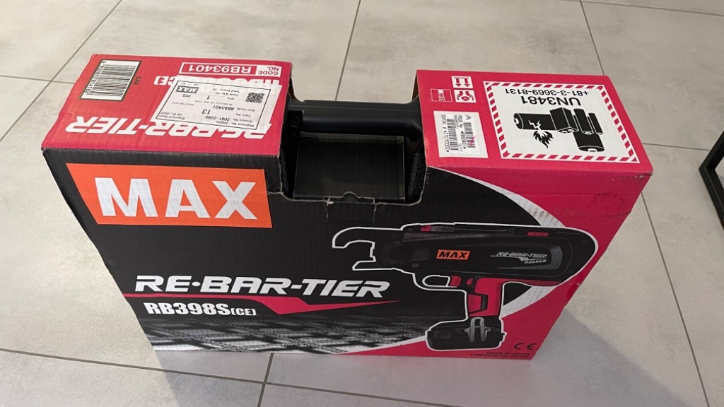 MAX RB398S wiązarka do prętów zbrojeniowych. NOWA! Gorzów