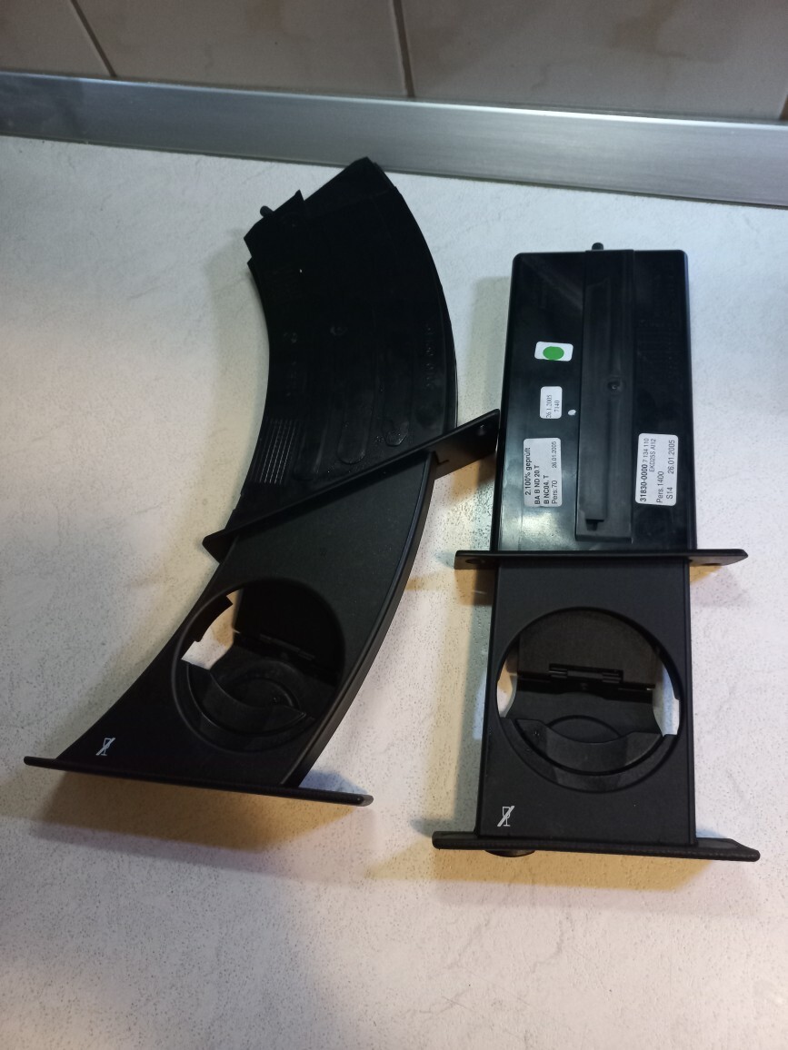 Kubki cup holder bmw e60 e61 komplet 2 szt Sulechów Kup teraz na