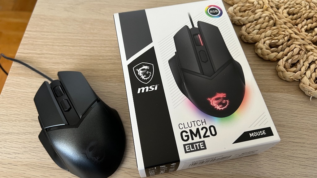 Mysz MSI CLUTCH GM20 ELITE Dla graczy, jak nowa! Warszawa Kup