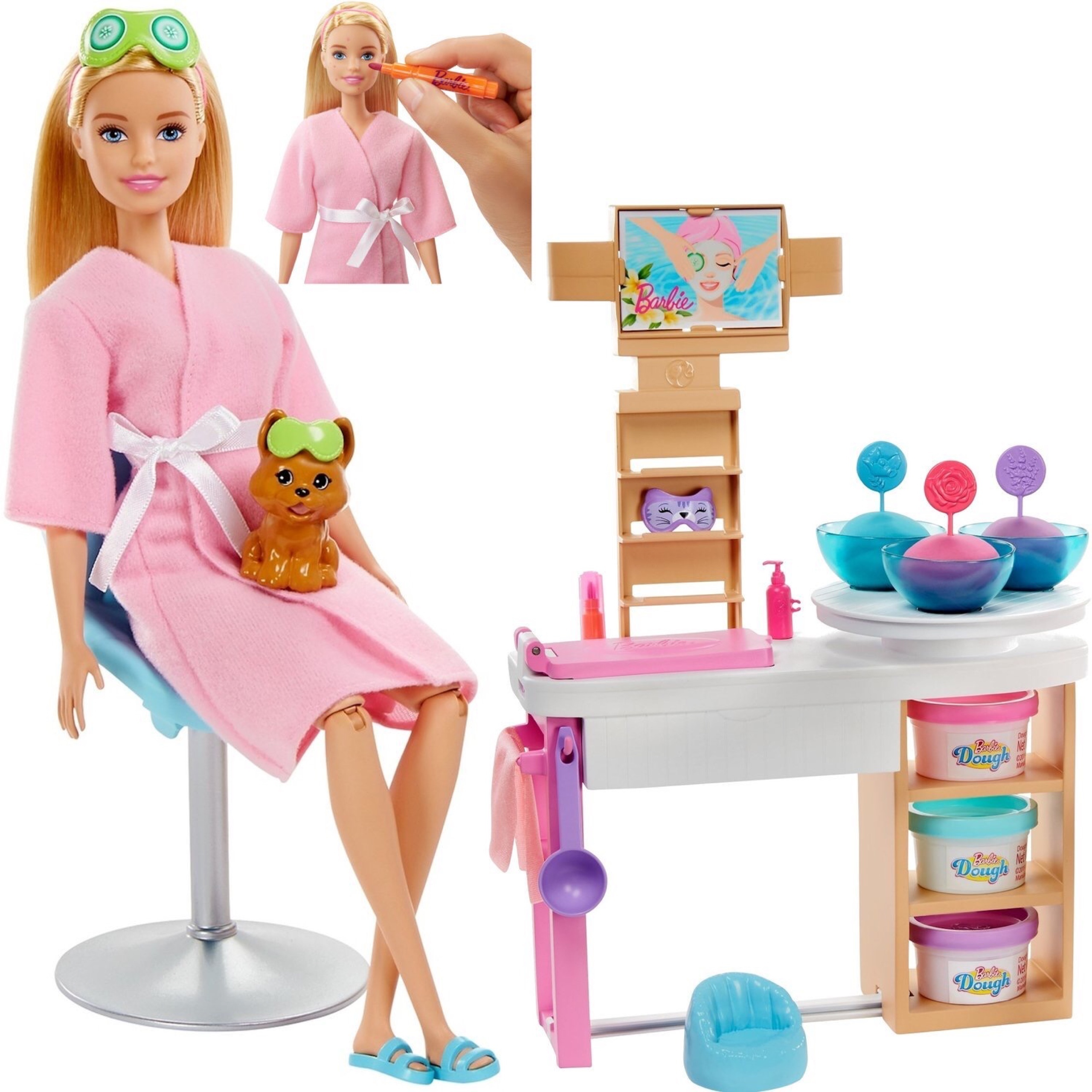 Lalka Barbie GJR84 salon SPA S dzisz w Ma opolski Kup teraz na