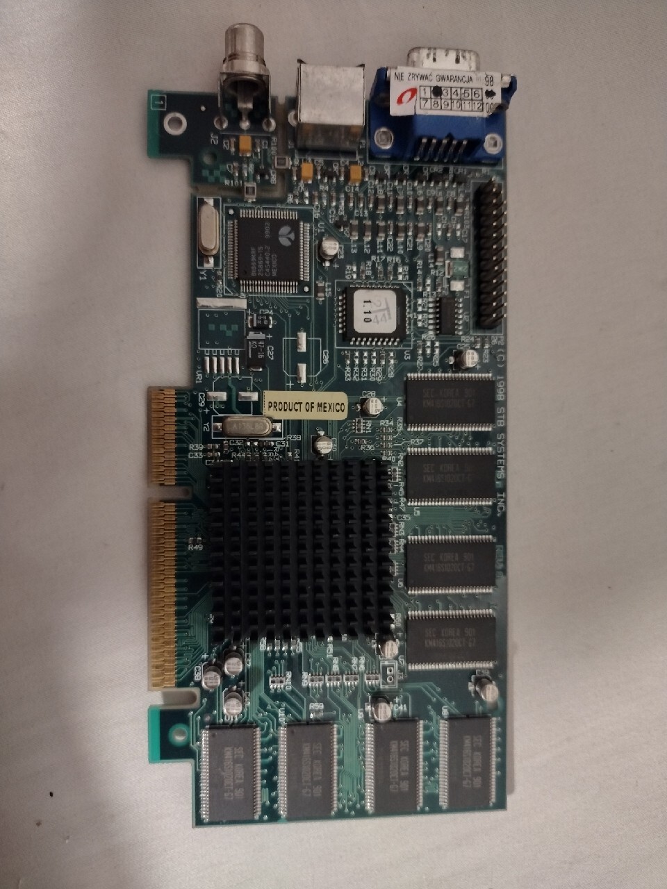STB Velocity 4400 16 MB 128 bit agp sprawna Micha w Regin w