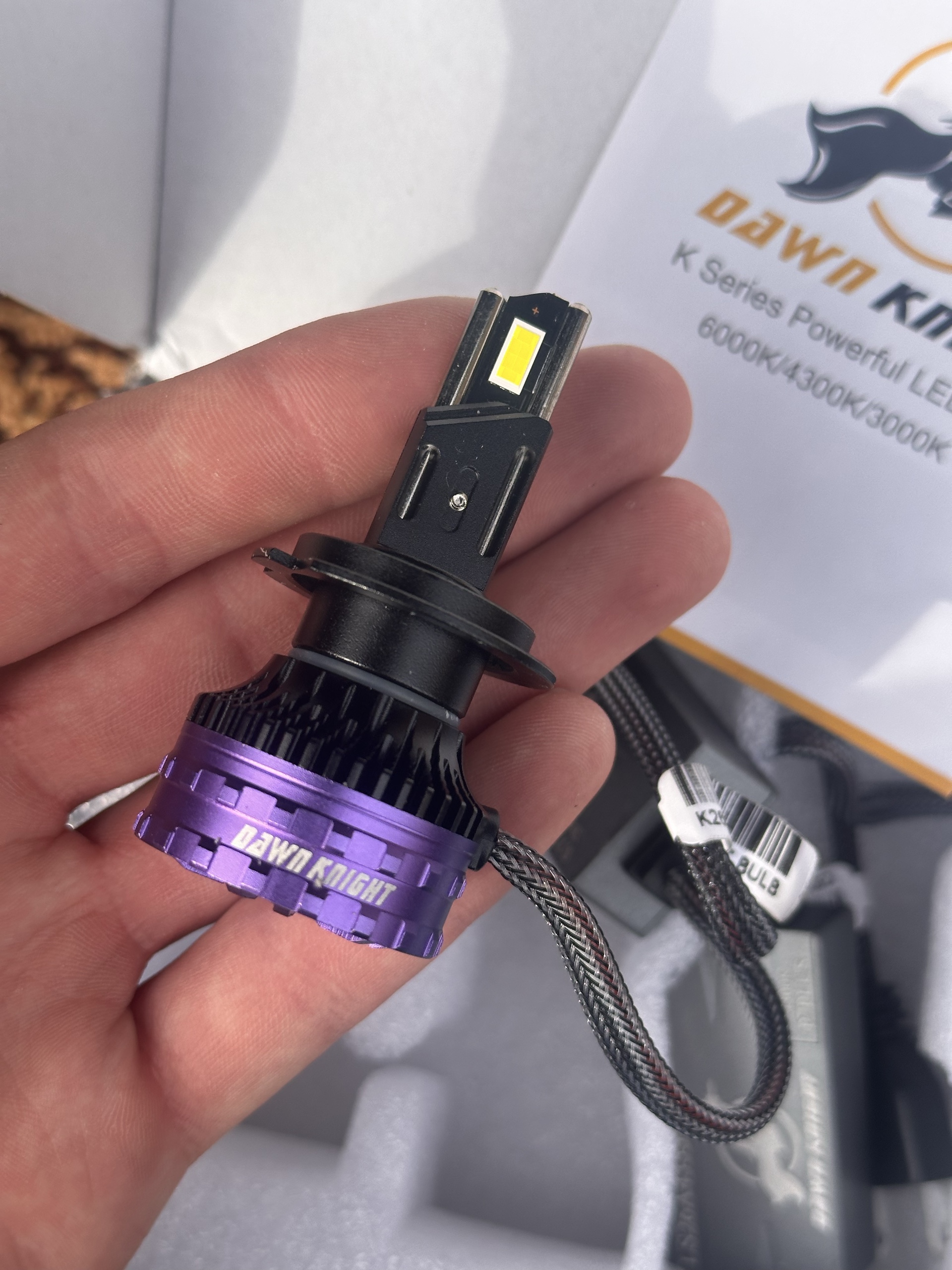 ЛАМПОЧКИ H7 LED (СВІТЛОДІОД) 4300K 12V 140W 