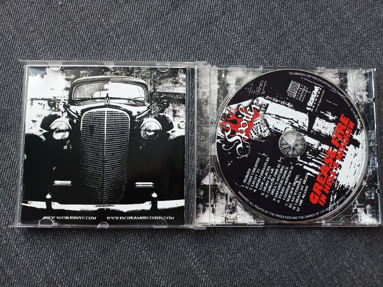 Spoiler NYC grease fire in hell's kitchen Punk HC Warszawa