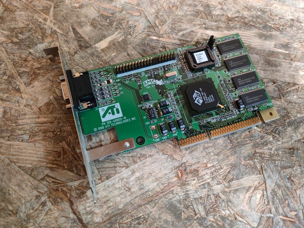 RETRO KARTA ATI 3D RAGE PRO AGP 1 | Kunice | Licytacja na Allegro Lokalnie