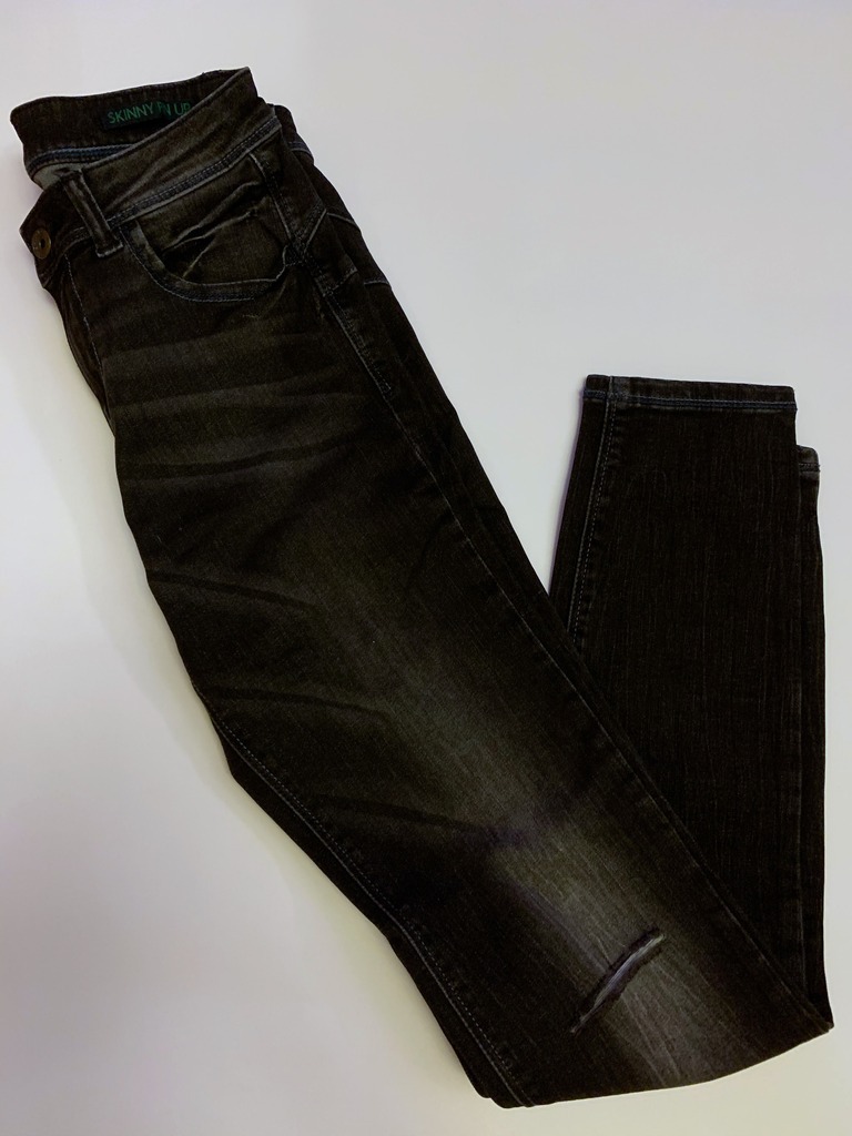 Jeansy czarne 27W Sk pin up Benetton jeans Bielsko-Biała Kup