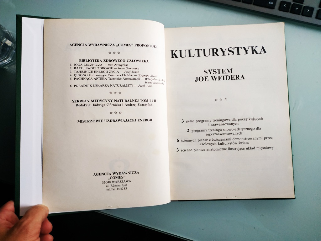 Kulturystyka System Joe Weidera Oprawa Plocienna Kup Teraz Za 114 99 Zl Rozdzaly Allegro Lokalnie