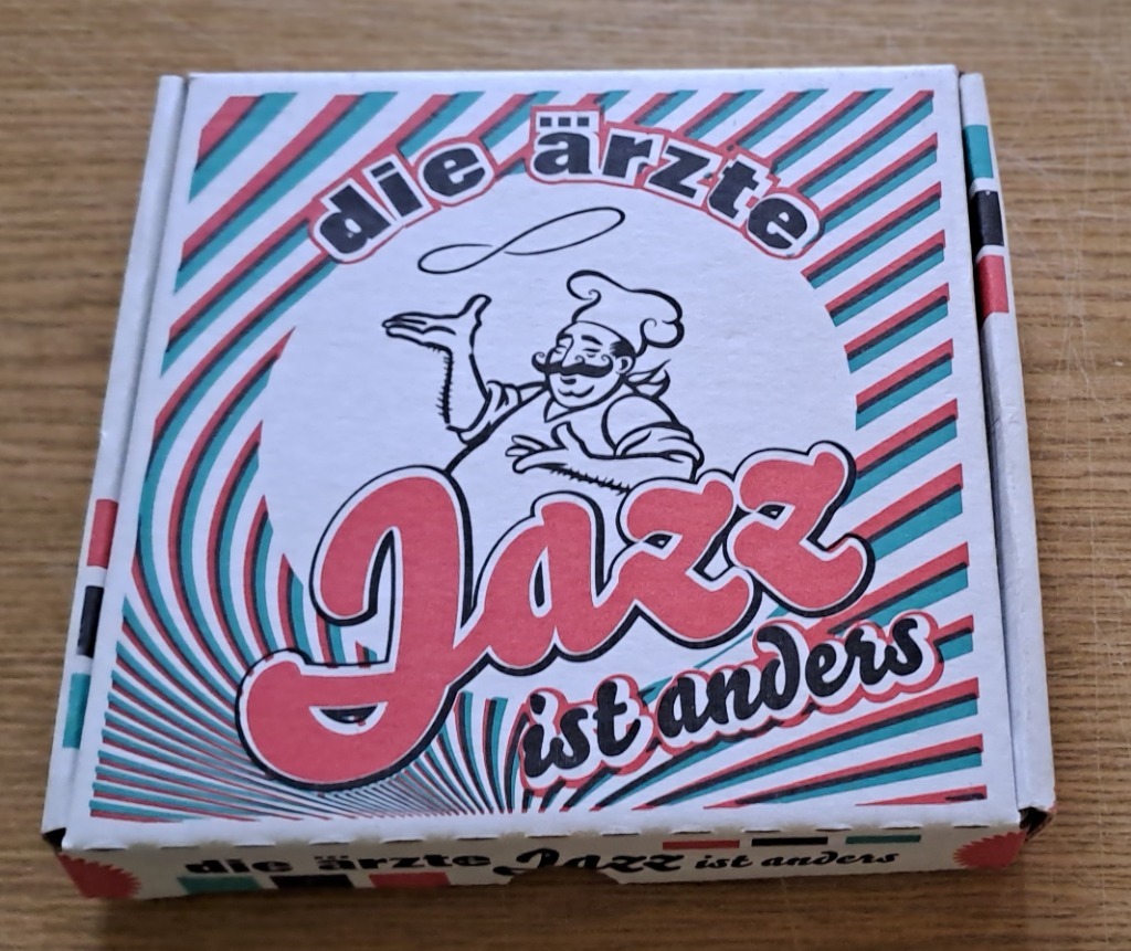 Die Ärzte Jazz Ist Anders CD + EP Pizza Box Ciechanów Kup teraz na Allegro Lokalnie