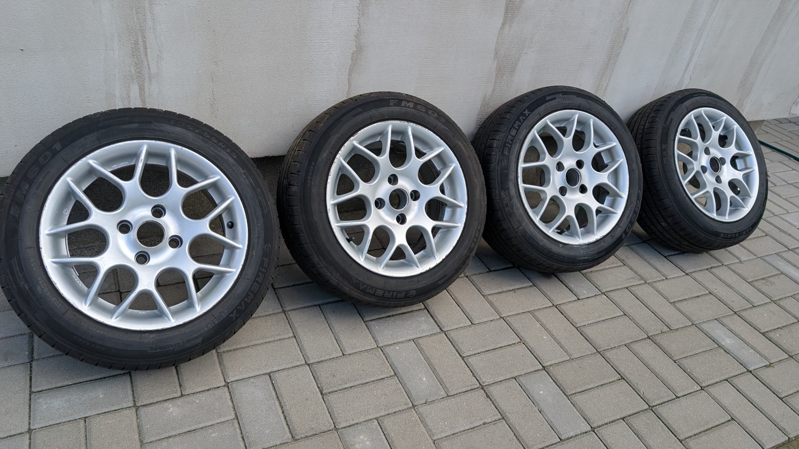 Alufegi 15' 4x108 CitroenXsara Peugeot OponyLetnieFireMaxDOT[4024]195/55/15