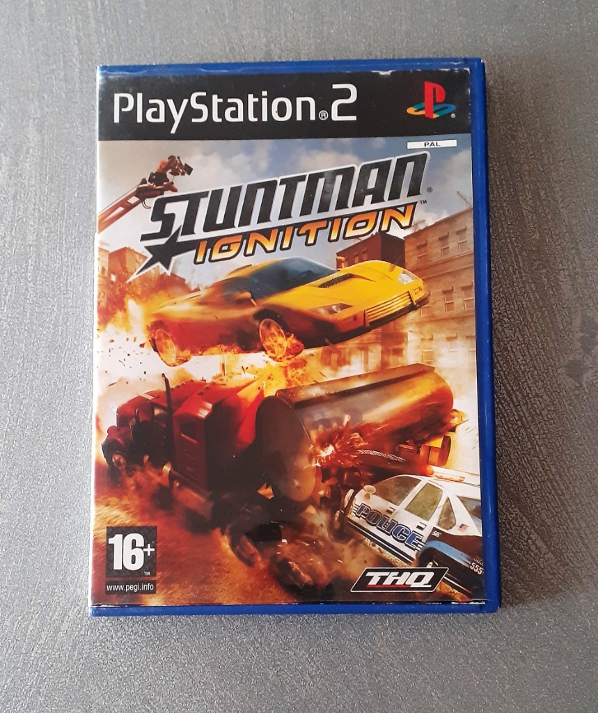 GRA STUNTMAN IGNITION SONY PLAYSTATION 2 PS2 Gostynin Licytacja na Allegro Lokalnie