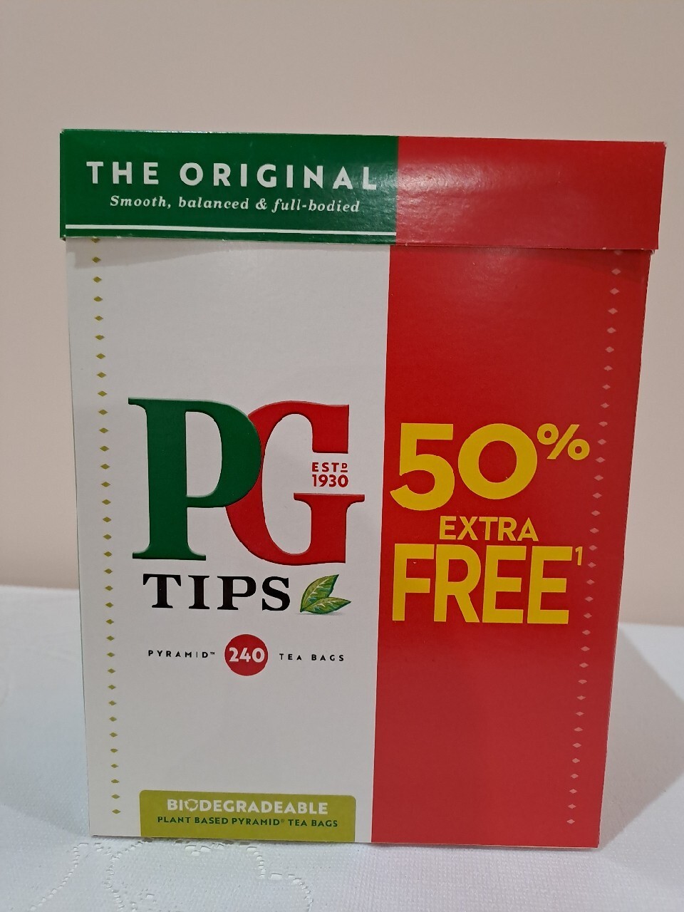 Herbata PG Tips 240 sztuk Angielska Bełchatów Kup teraz na