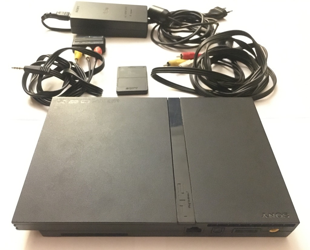 PS2 PlayStation 2 slim model SCPH70004 Gdańsk Kup teraz na Allegro
