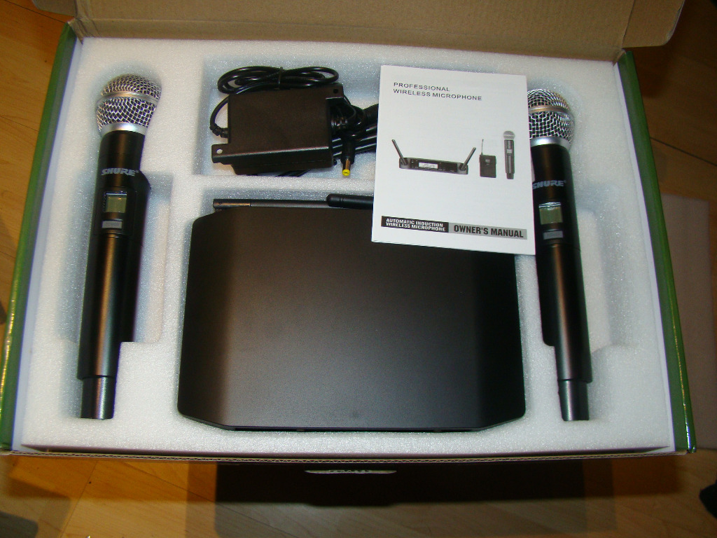 Mikrofony bezprzewodowe SHURE GLXD 4 SM 58 | Mrągowo | Kup teraz na ...