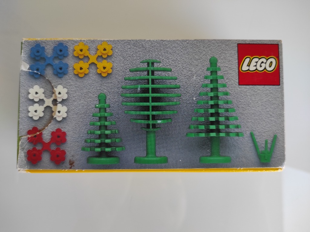 LEGO 6317 Trees and flowers/ Drzewa i kwiaty 1988 Łódź Kup teraz na