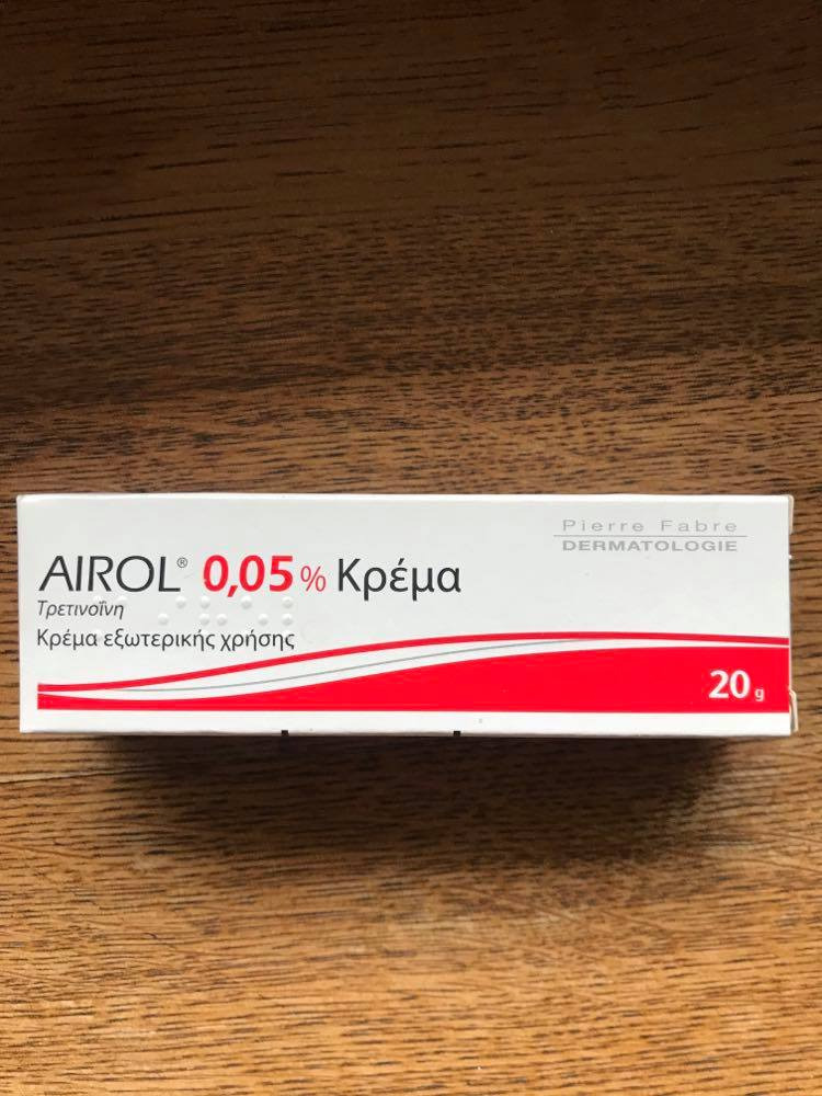 Airol Cream 0.05% Tubx20G _ Packungsbeilage zu Airol (Tretinoin) – QIVH