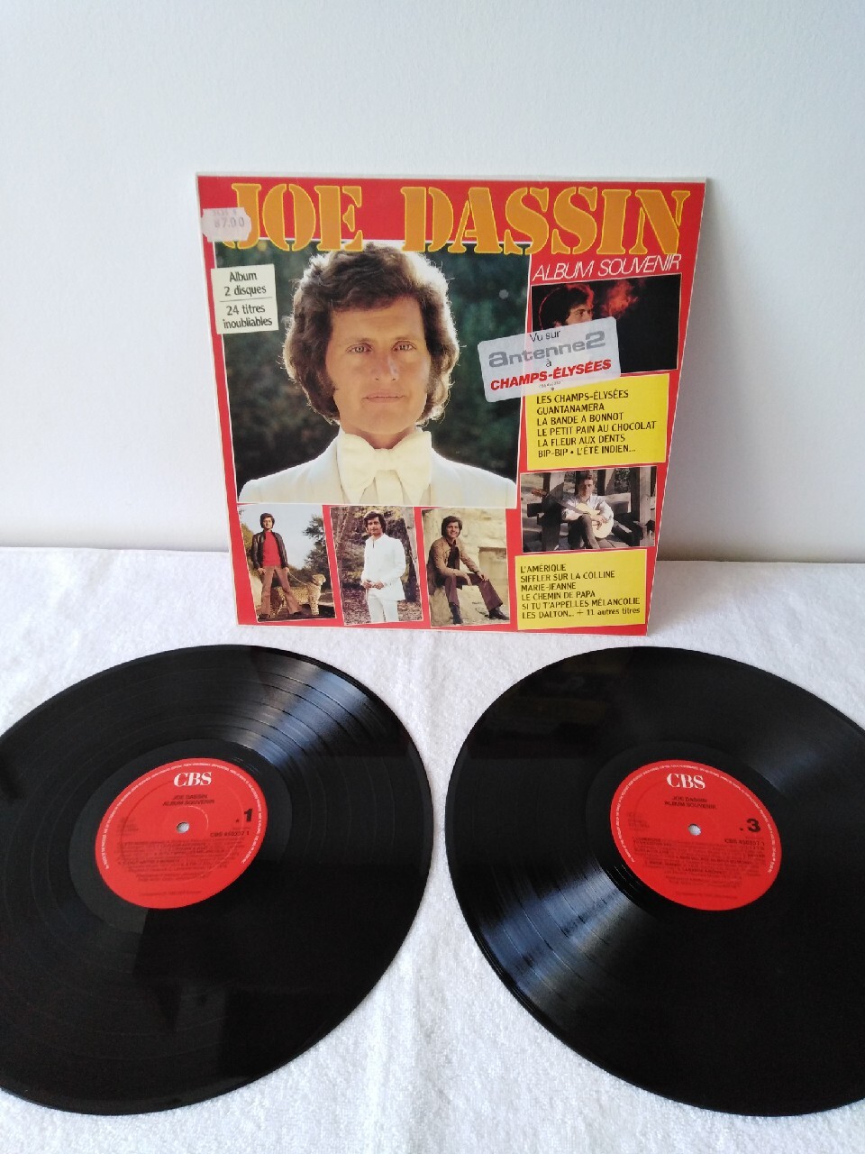 Płyta Winylowa x2 Joe Dassin Album Souvenir Grudziądz Kup teraz