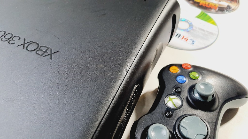 KONSOLA XBOX 360 Elite Jasper 120 gb, gry , pad. Wrocław Kup teraz na Allegro Lokalnie