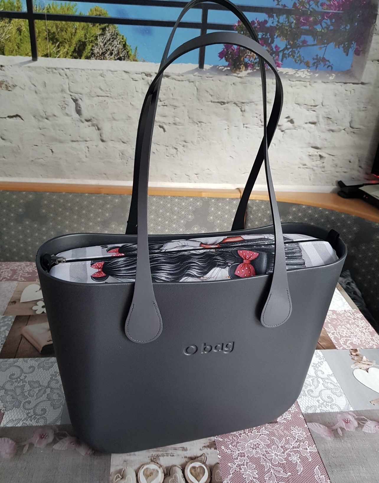 Obag grigio deals chiaro standard