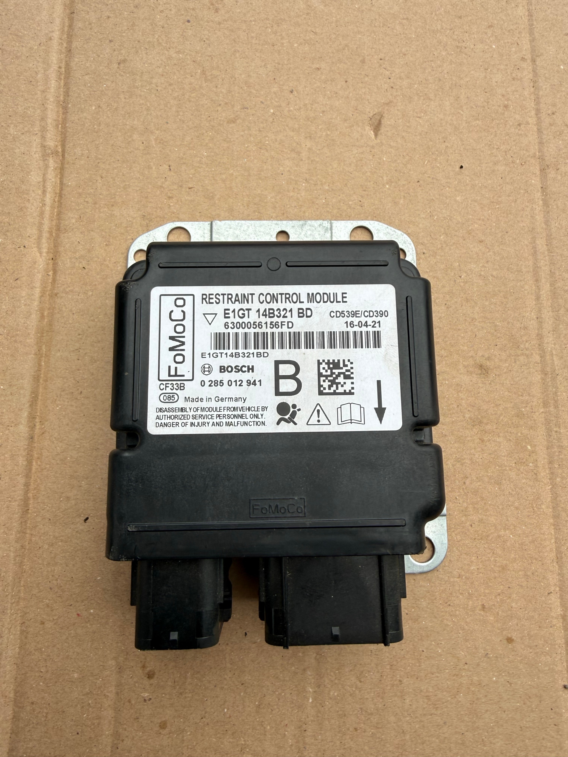 МОДУЛЬ ПОДУШОК S-MAX MK2 E1GT-14B321-BD 