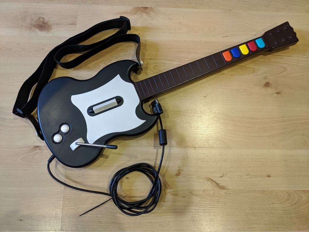 Gitara SG Guitar Hero / Clone Hero PS2 Warszawa Kup teraz na