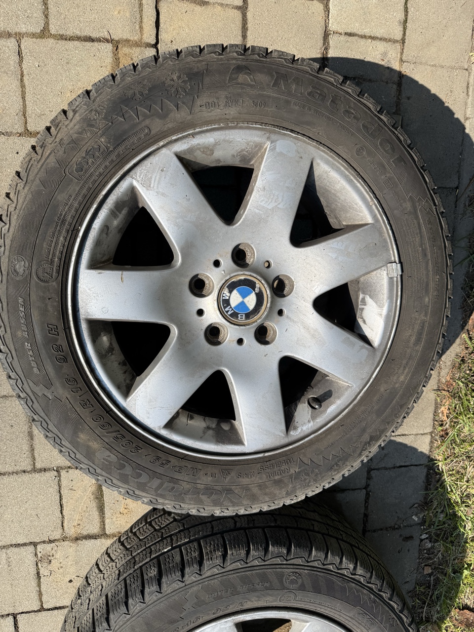 ОРИГІНАЛ ТИТАНОВІ ДИСКИ BMW E46 16”J7 OE 316007 