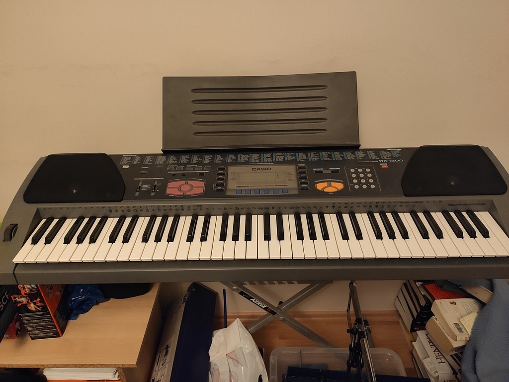 Keyboard Casio WK 1200 Gdańsk Kup teraz na Allegro Lokalnie