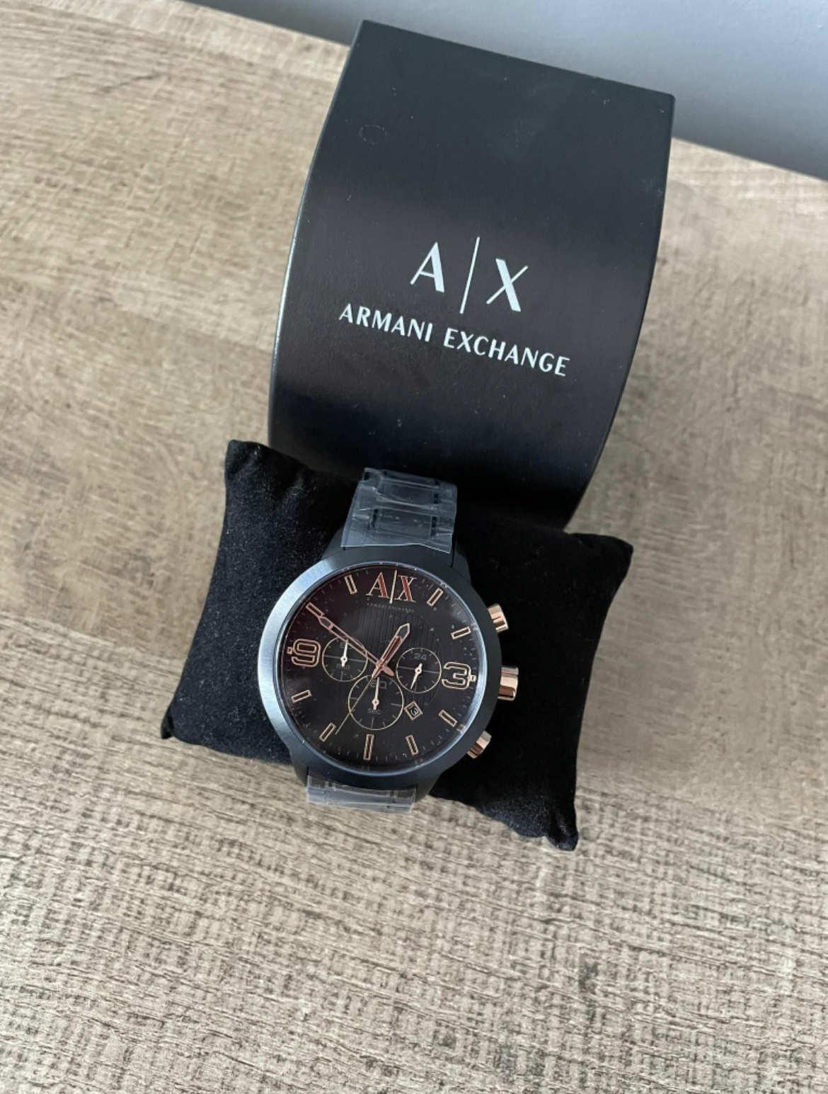 Zegarek Armani Exchange czarny AX1350 Lubrza Kup teraz na