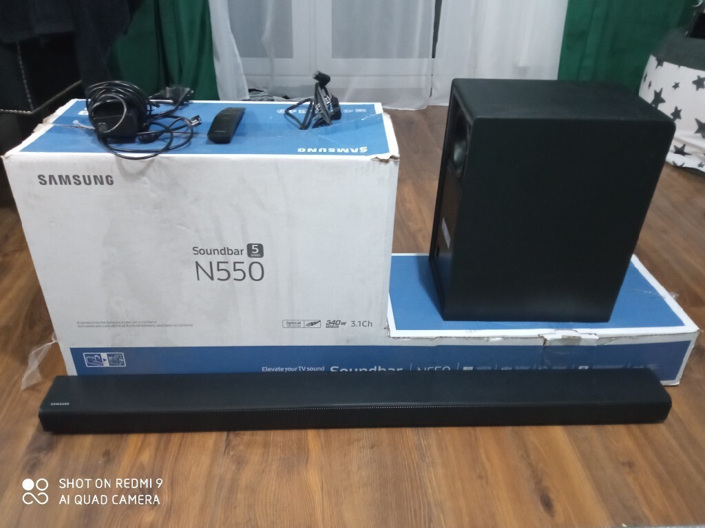 Soundbar SAMSUNG HWN550 3.1 340W Białystok Licytacja na Allegro