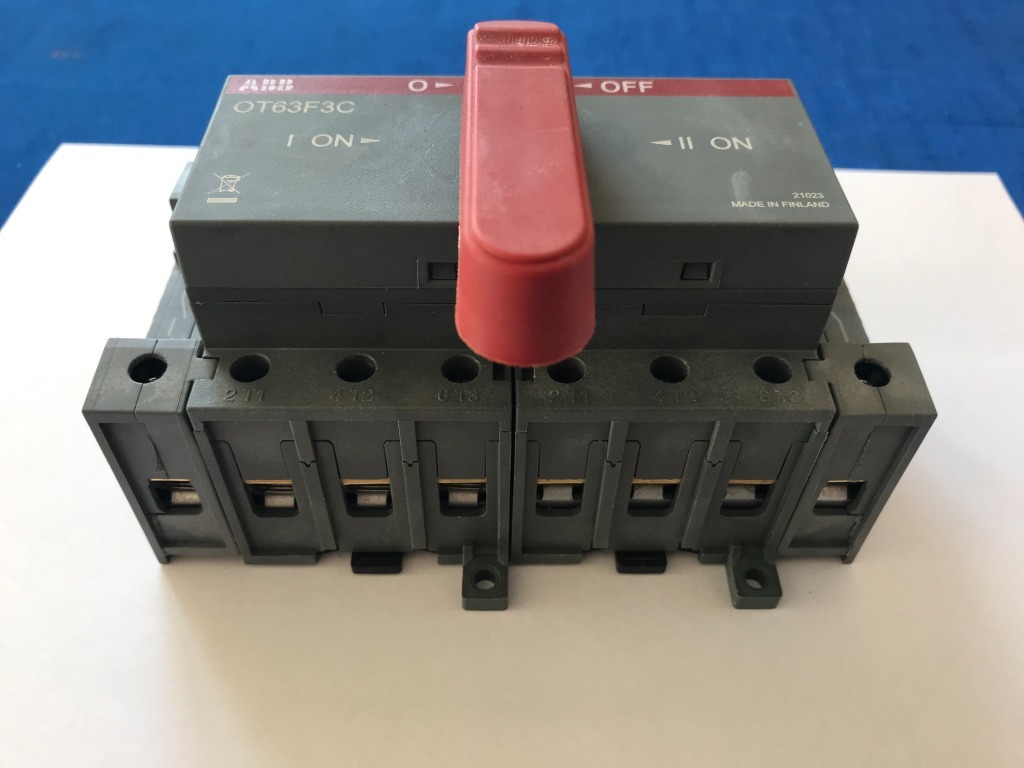 Przelacznik siec-agregat ABB OT63F3C + dostawki | Makow Podhalanski ...