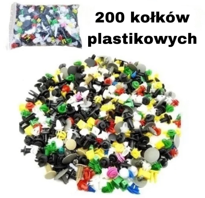 KOLKI/SPINKI ПЛАСТИК DO ЗАХИСТІВ I ДВЕРНОЇ КАРТИ 200ST 