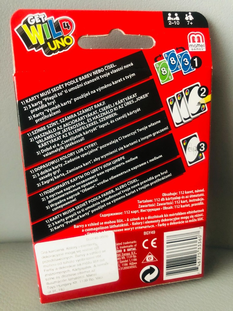 Uno Gra Karciana Gry Karty Gra W Karty Nowa Cena 30 00 Zl Lodz Allegro Lokalnie