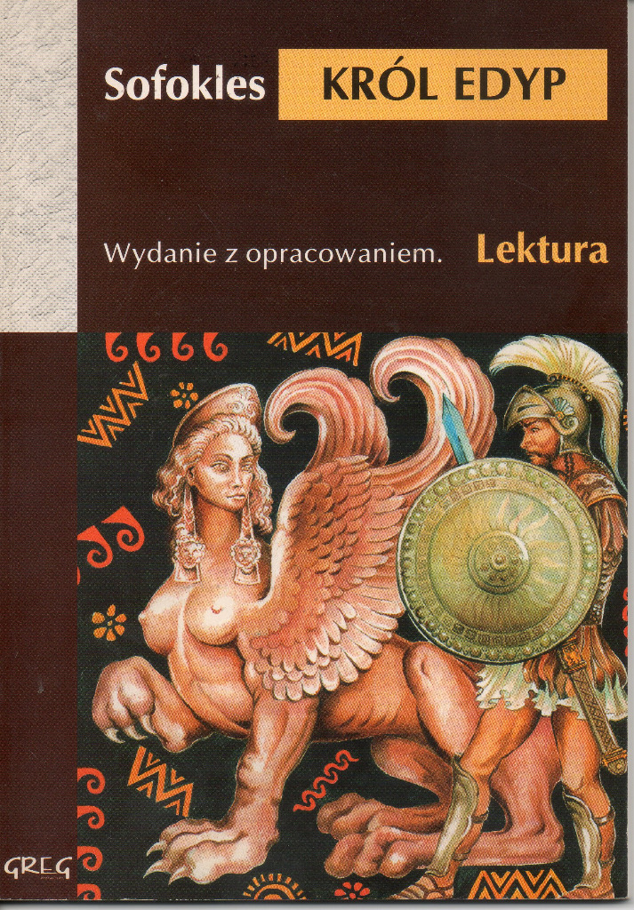 KRÓL EDYP Sofokles WYDANIE Z OPRACOWANIEM Lektura | Minoga | Kup teraz ...