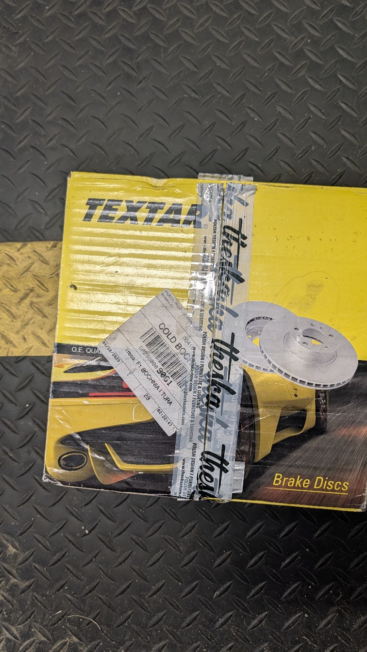 ДИСКИ ЗАД TEXTAR 92268003 