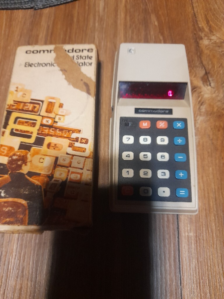 KALKULATOR COMMODORE MADE IN USA Przemyśl Licytacja na Allegro Lokalnie