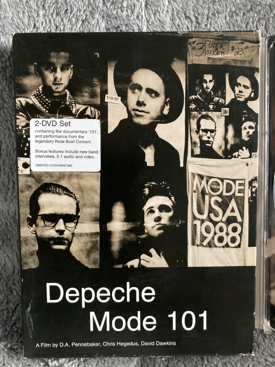 DVD(x2) Depeche Mode 101live Szczecin Licytacja na Allegro Lokalnie