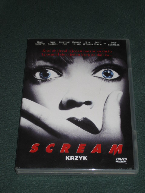 Krzyk [scream] Wes Craven Dvd Napisy Polskie Kraków Kup Teraz Na