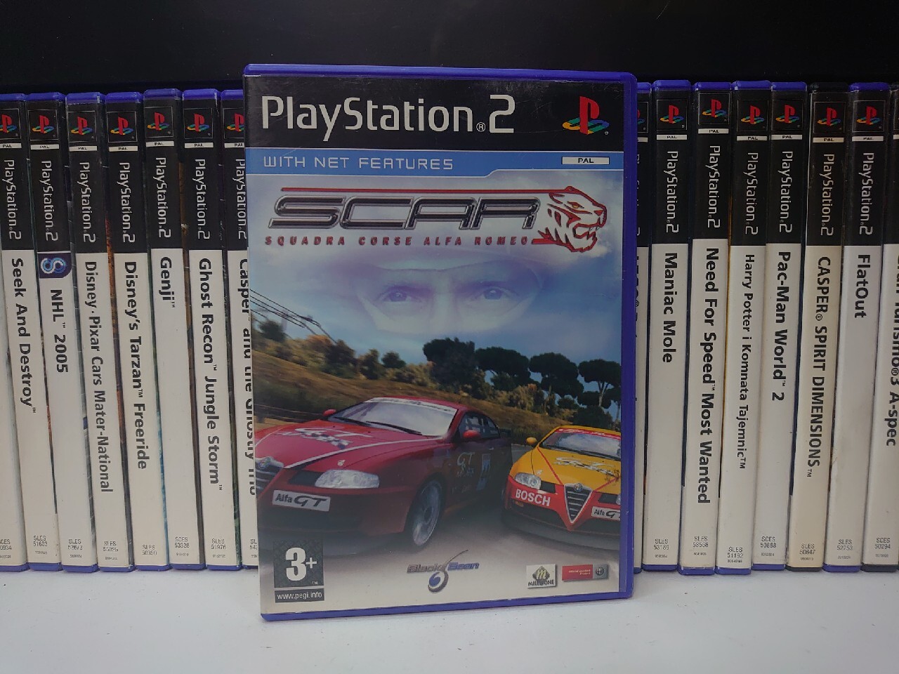 Jeu PC SCAR : Squadra Corse Alfa Romeo - Version Française, Bon état, Configuration à Vérifier