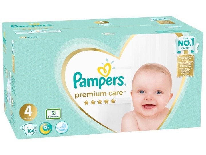 Pampers Premium Care 4 104шт.
