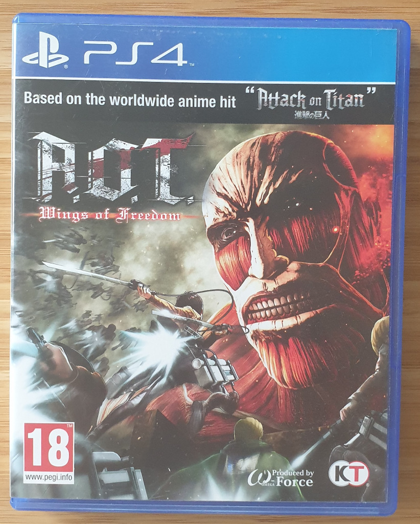 PS4 Attack On Titan A.O.T. Wings of Freedom Jaworze Kup teraz na