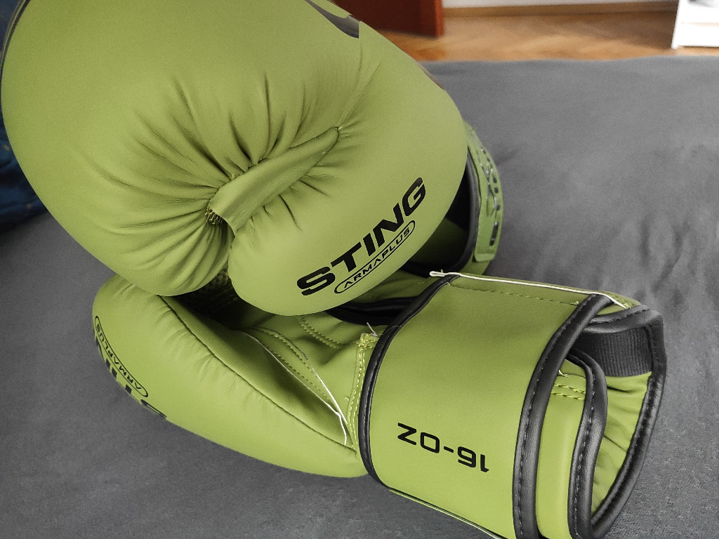 Rękawice bokserskie STING oz. 16 (jak Everlast) Żywiec Kup teraz na
