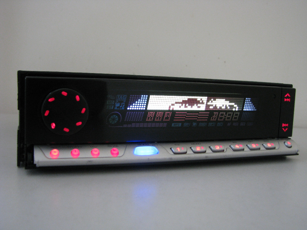 Радио jvc chameleon kd- lx555r cd mp3 line in Купить в Украине: б