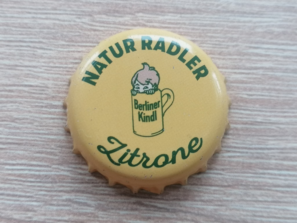 Kapsel Berliner Kindl Natur Radler Zitrone | Poznań | Licytacja na ...