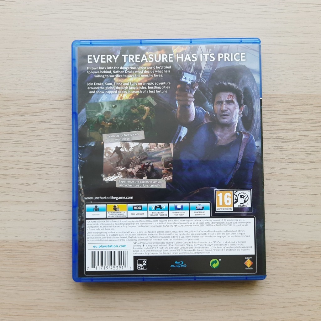 Uncharted 4 Kres Złodzieja A Thief's End PL PS4 | Warszawa | Kup teraz ...