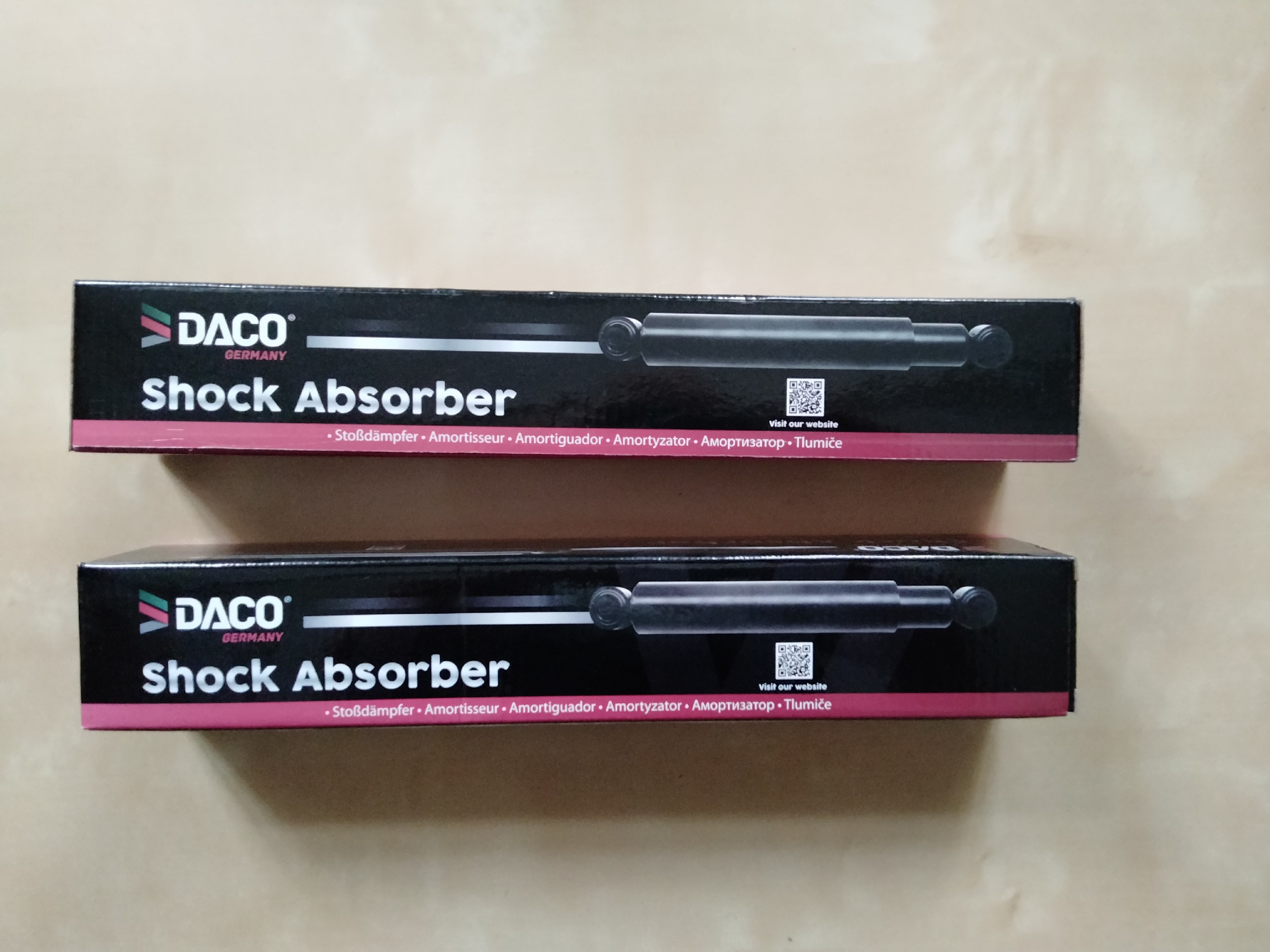 АМОРТИЗАТОРИ ЗАД FIAT PUNTO 1 КОМПЛЕКТ 2 ШТ DACO 532339. 