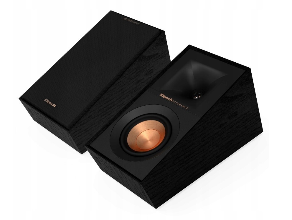 KLIPSCH R40SA REFERENCE KOLUMNY DOLBY ATMOS MODUŁY GŁOŚNIKI CZARNE PARA ...