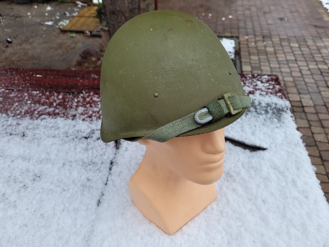 Hełm wz 40 (SSz 40) WW2 Remontnik | Teresin | Kup teraz na Allegro Lokalnie